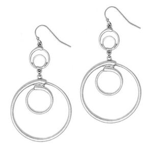 🌿Elegant Silver Hoop Earrings